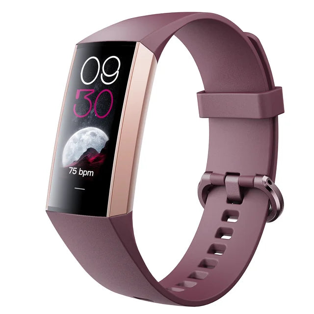 Fitbit Style Waterproof Smart Fitness Tracker With Heart Rate