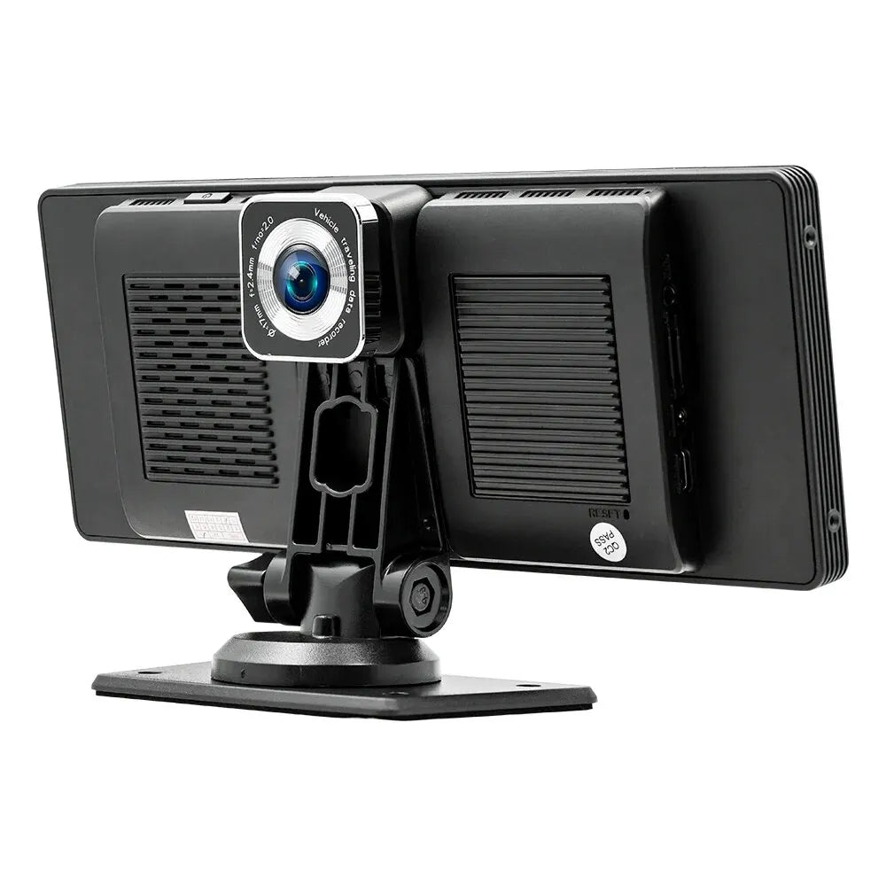10.26 Inch Portable Wireless Multimedia Car Screen With Camera