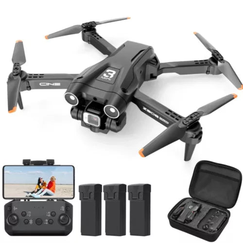 Deerc 4K Dual Camera Foldable Drone - WiFi FPV with Obstacle Avoidance-US