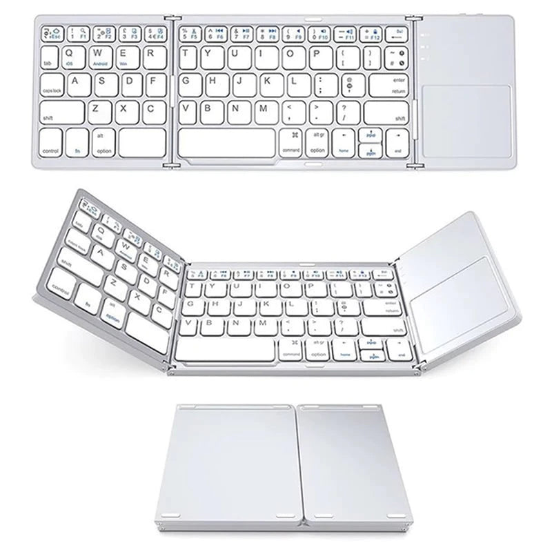 Portable Touchpad Foldable Wireless Keyboard