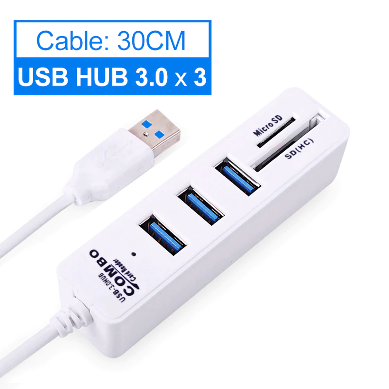 High Speed Multi Function USB Hub Splitter