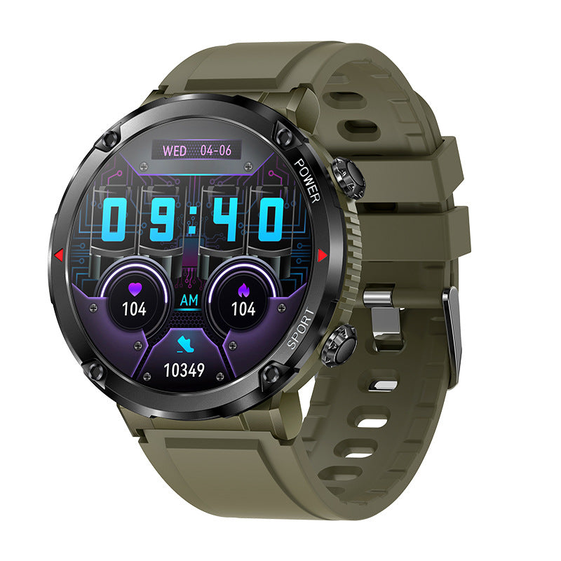 Military Standard Bluetooth Activity Fitness Tracker Smartwatch
