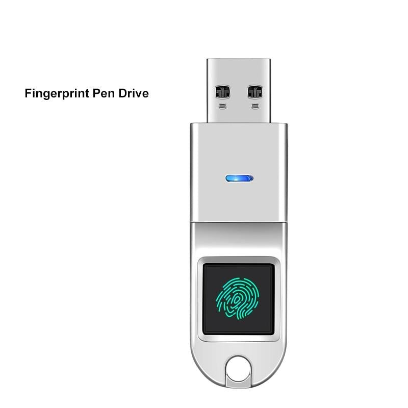 Encryped Finger Print Pen Drive USB Flash Drive 3.0 Memory Stick