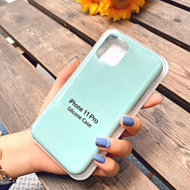 Silicone Case Cover 2020 for All Iphones MODEL with LOGO