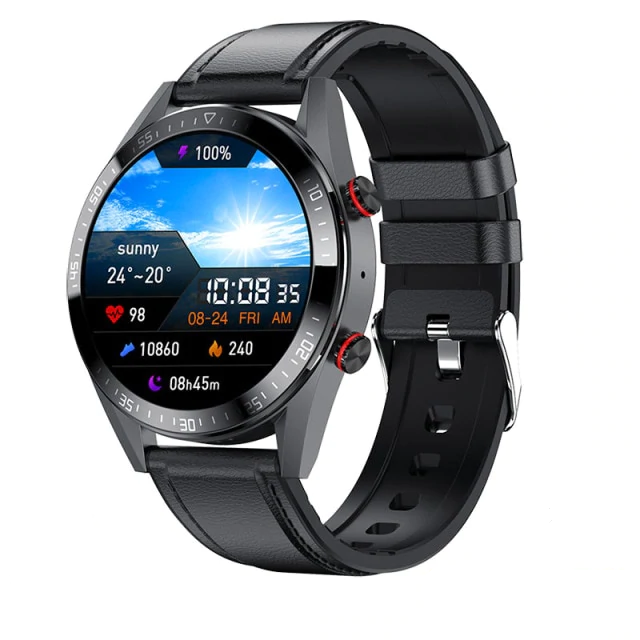 Mens Luxury AMOLED Screen Smartwatch